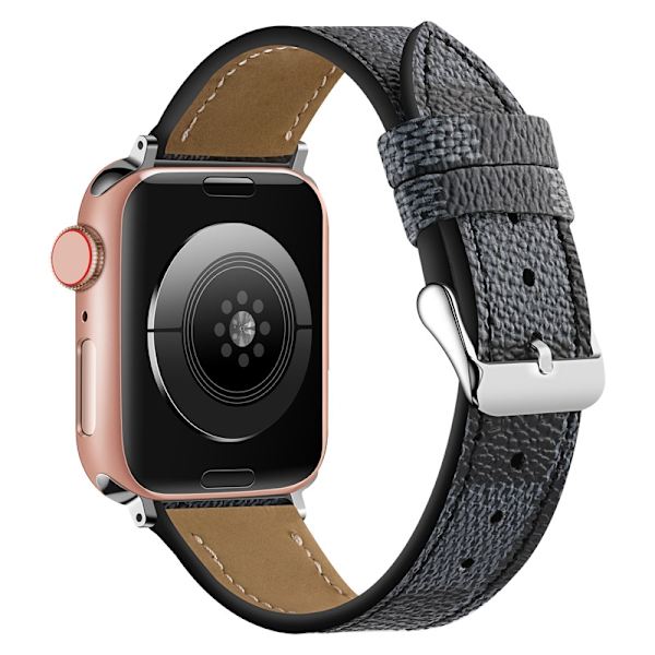 Klockarmband för Apple Watch iWatch Grå schackbräde 38/40/41