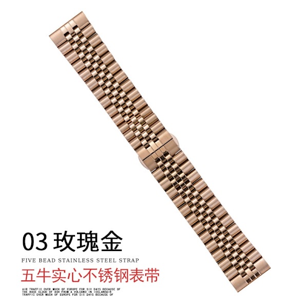 Kellon ranneke Apple Watch iWatch -kelloon Soveltuu: 1-9 sukupolvi/SE 38/40/41mm 3 ruusukulta