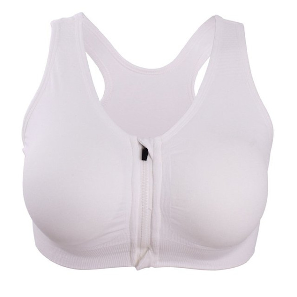 Joogaliivit Naisille Iskunkestävät Kuntosalipaita Urheiluliivit Vetoketjullinen Iso Nainen Push Up Rintaliivit Urheiluvaatteet Rose Red M