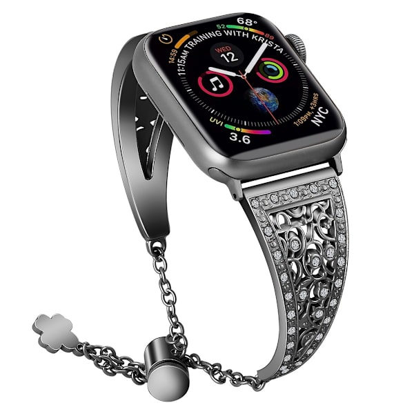 Klockarmband för Apple Watch iWatch 38/40/41MM Svart