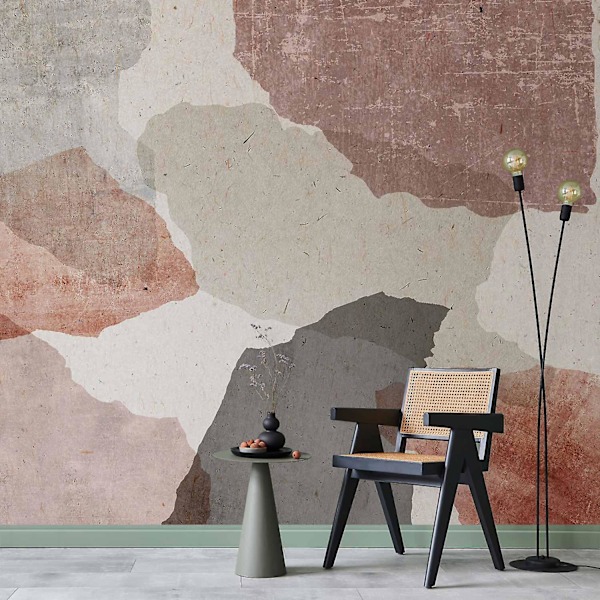 Seinätarra - Värikäs Terrazzo 100x70 cm 100x70 cm