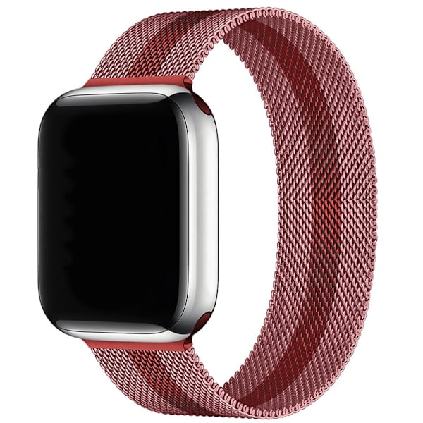 Klockarmband för Apple Watch iWatch Gäller: 1-9 generationen/SE 38/40/41 S10: 42mm 5 rosa och röd
