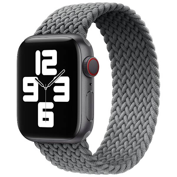 Klockarmband för Apple Watch iWatch 42/44/45/49MM Urtavla Storlek S Handledsomkrets 161~173mm Rymdgrå