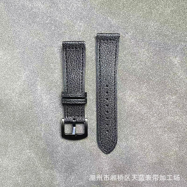 Klockarmband för Apple Watch iWatch Modell 38/40/41 svart kontakt Svart-svart spänne