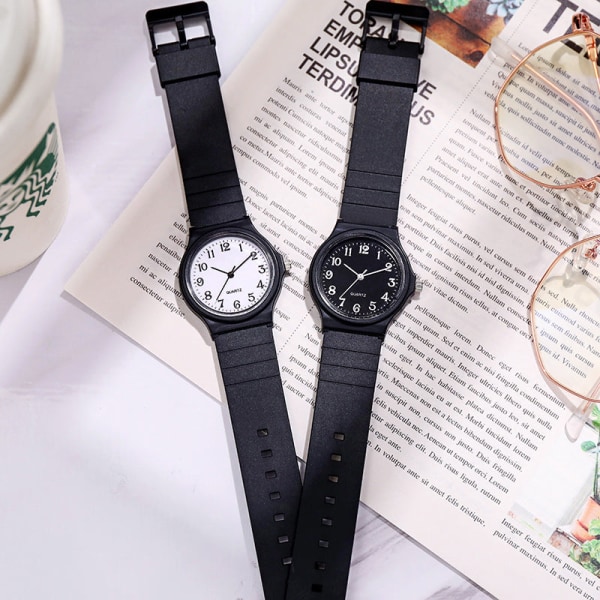 Studentklocka Pekare Barnklocka Damklocka Kvarts Klocka Light Blue
