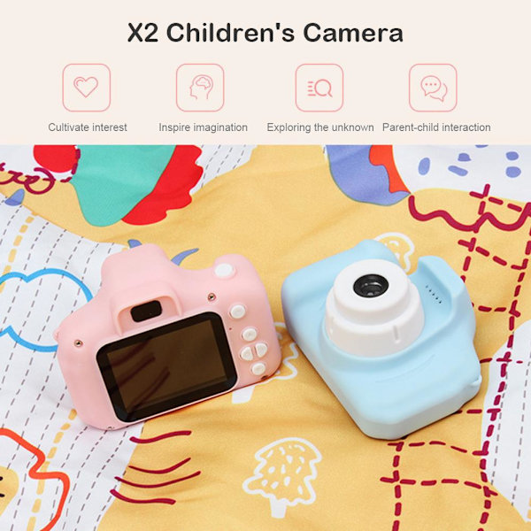 Børn Mini Kamera Pædagogisk Legetøj Til Børn Baby Gaver Fødselsdagsgave Digitalkamera 1080P Projektion Videokamera With 32G TF Card2