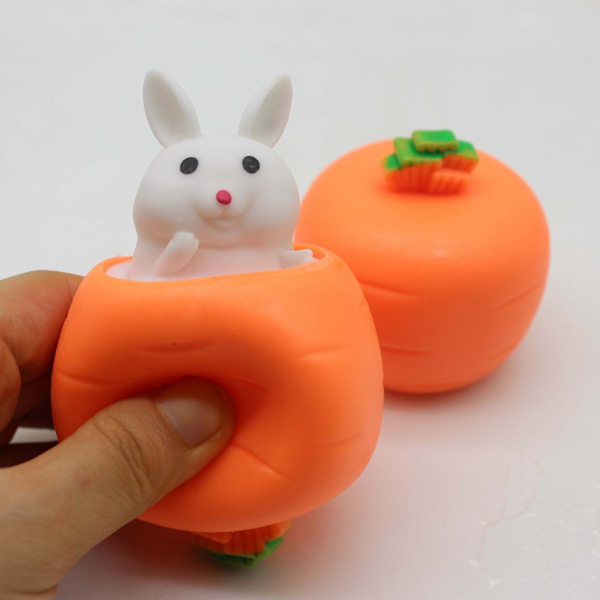 Kreativ dekompression söt ostmus kopp för att släppa tryck, klämma, pressa, ekorre kopp, dekompressionsleksak unicorn