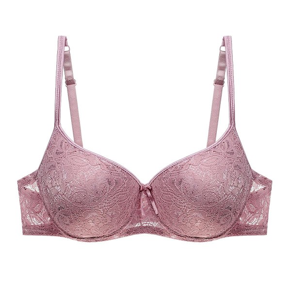 Artdewred Sexig Push Up BH Plus Size Dam BH Behå Plunge Underkläder BH:ar För Kvinnor Underkläder Blue 80A