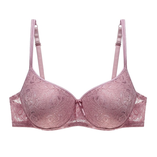 Artdewred Sexig Push Up BH Plus Size Kvinnor BH BH Plunge Underkläder BH för Kvinnor Underkläder Purple 75A