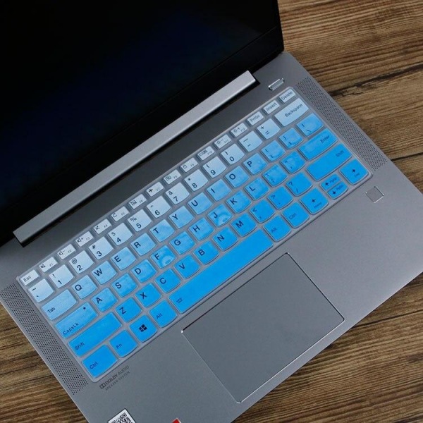 Tastaturbeskyttere for Lenovo IdeaPad YOGA Slim Silikon laptop tastaturdeksel white
