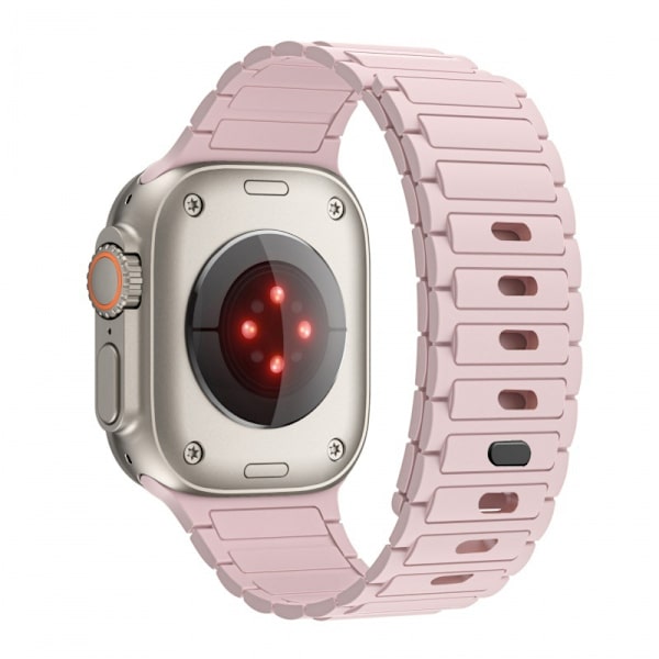 Klockarmband för Apple Watch iWatch 38/40/41/ s10 generation 42mm rosa