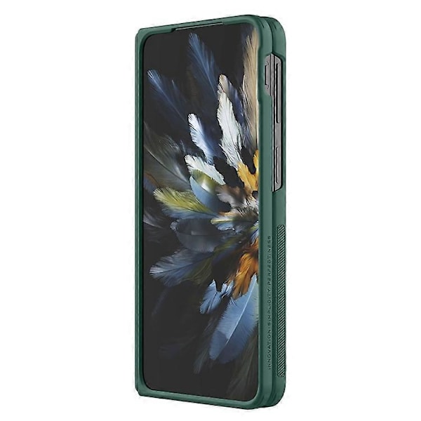 NILLKIN Super Frosted Shield Prop Kompatibel För Oppo Find N3 5G / OnePlus Open Fodral Kameralinsskydd Ställ Green