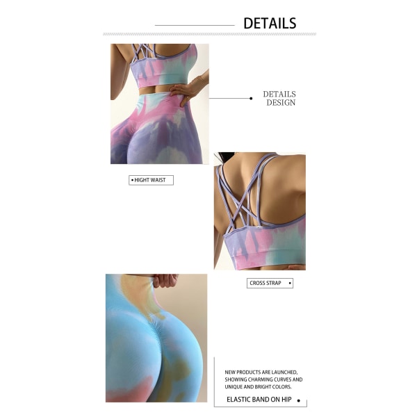 Yoga Leggings Dame Yoga Bukser Løbe Træningstøj Yellow Shorts 1pcs L