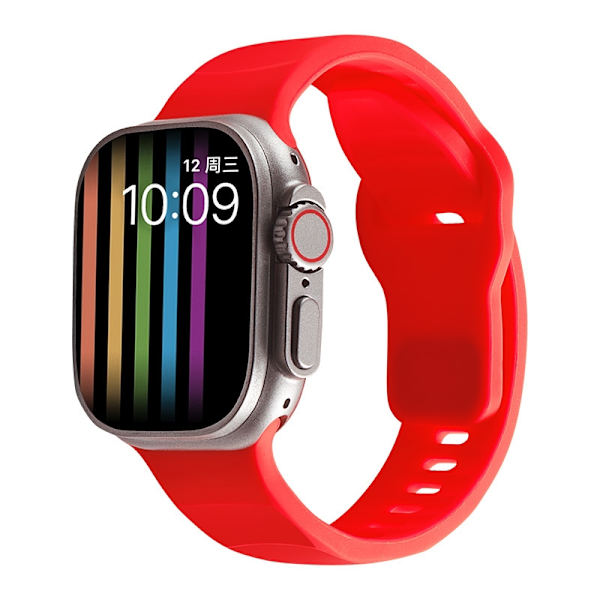 Kellon ranneke Apple Watch iWatch 38-41 S10/42mm Punainen