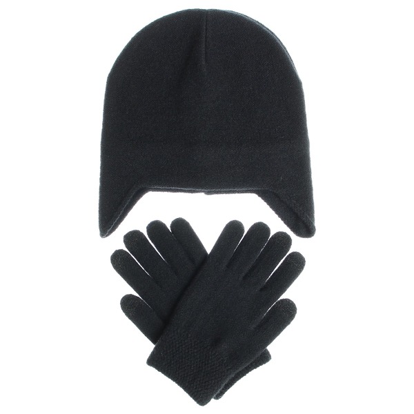 Ulkoilupipo ja käsineet, kaksiosainen setti, naisten fleece, korvien suojapipo ja käsinesetti #6 dark gray