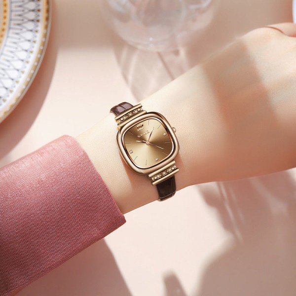 Damvattentät watch Liten watch Square sugar Coffee Gold