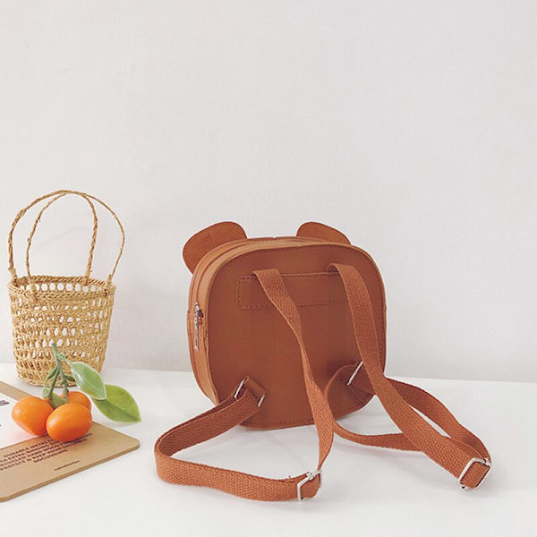 Nya Tecknade Mini Babyväskor PU Läder Barn Skolryggsäck för Flickor Pojkar Barn Ryggsäckar Väska Baby Tillbehör 1-5Å Shoulder Bags