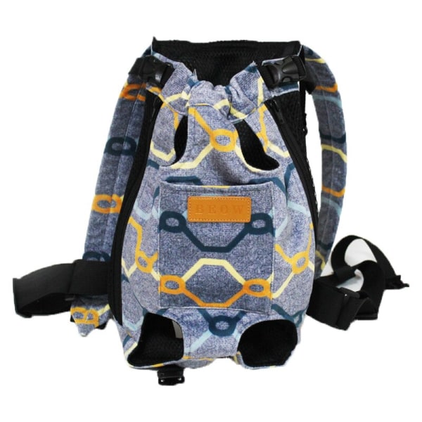Bärväska för hund Ryggsäck Mesh Utomhus Reseprodukter Andningsbara Axelväskor för Små Kattungar Hundar Katter Dropshipping C L for 4-5kg