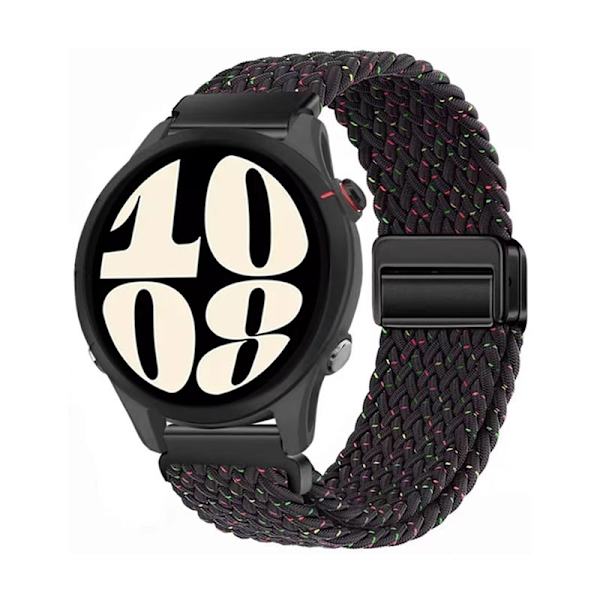 Kellon ranneke Apple Watch iWatch 42/44/45/49/ S1046MM musta väri pisteitä musta solki