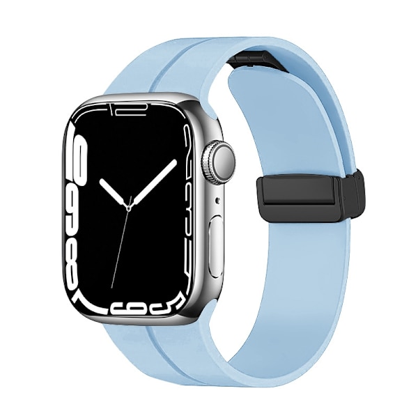 Klockarmband för Apple Watch iWatch 38/40/41/10:e generationen 42MM klar himmelsblå