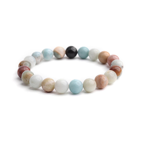 Mode Armbånd til Kvinder Matte Frosted Amazonit Perler med Lotus OM Buddha Charm Yoga Armbånd 108 Mala Halskæde Dropshipping style H