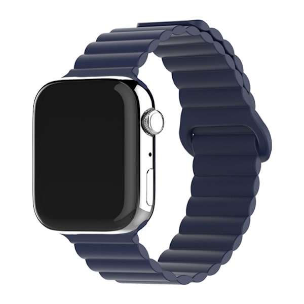 Klockarmband för Apple Watch iWatch för S10-46mm 42/44/45/49mm Midnattsblå