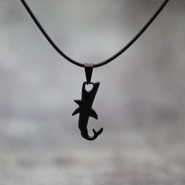Mantarokke Halskjede Havdyr Anheng Justerbart Håndlaget Bohemia Voks Tau Choker Menn Kvinner Smykker Gave Joyas N0051-Silver