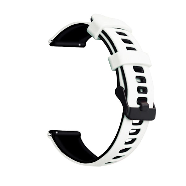 20/22mm Silikonarmband med två färger för Huawei GT2 Gaming 245 Outer lime and inner black 22mm