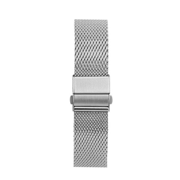 Klockarmband för Apple Watch iWatch Mesh-bälte hoppspänne 38/40/41 silver
