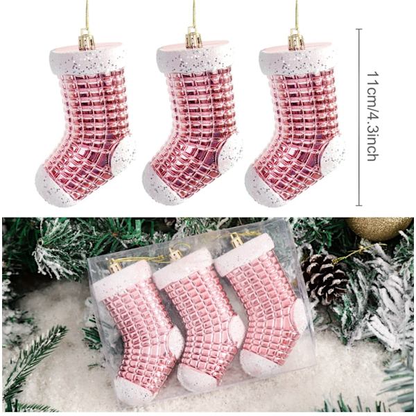 Polkagris Julgransdekoration God Jul Dekorationer för Hemmet Navidad Gåva Julgransprydnader Nyår 6pcs Ornament 17