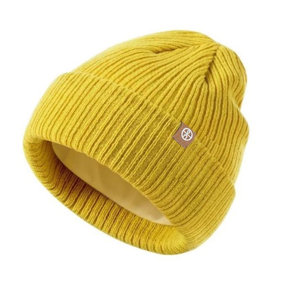 Utendørs Varm Strikket Lue Jenter Fleeceforet Øreklaffer Gutter Pullover Flenshatt Light purple 3-8 years old