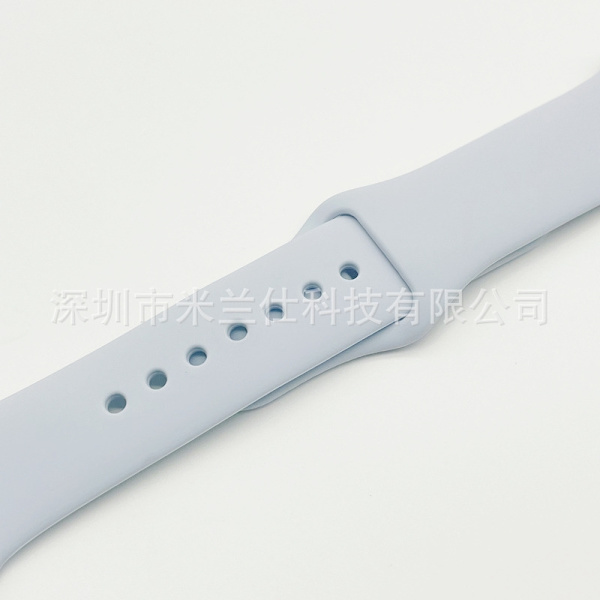 Klockarmband för Apple Watch iWatch 38/40/41/42mm-S10 utökad storlek ML kod 61 himmelsblå