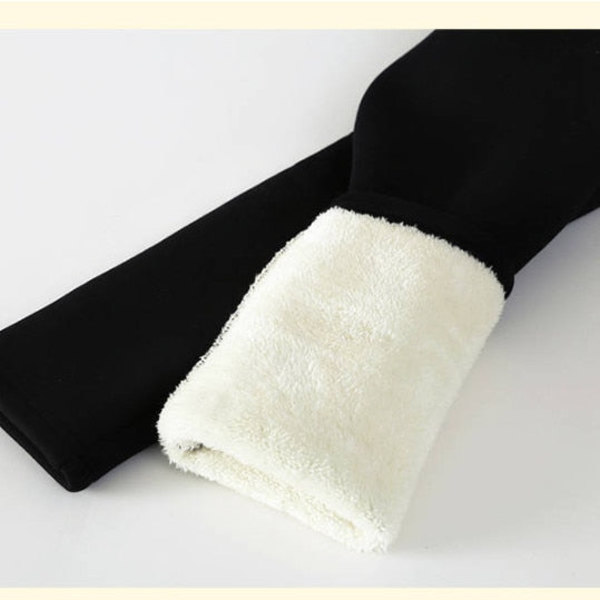 Talviset naisten leggingsit samettiset lämpimät housut korkeavyötäröiset leggingsit naisille yksiväriset leggingsit mukavat lämpimänä pitävät joustavat leggingsit Butterfly gray 4XL
