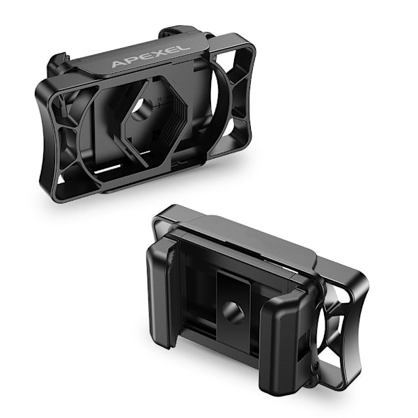 APEXEL Universal Telefonadapter til Monokularer Kikkerter Mobiltelefonholder Clip Til Smartphones Okulardiameter 23 Til 50mm Phone Holder