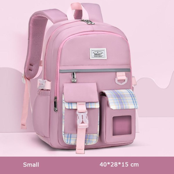 Ortopædiske skoletasker til børn, pigetaske, primær skoletaske, prinsesse rygsæk, skoletaske, rygsæk Sac Mochila S pink