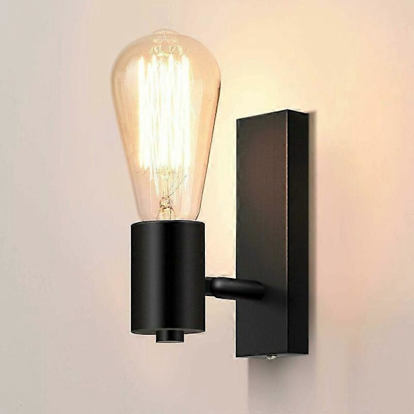 Industriell Vägglampa Inomhus Spot Vägglampa 90 eller 360 Graders Rotation Retro Design Metall Vägglampa Väggbelysning för Restaurang Kök
