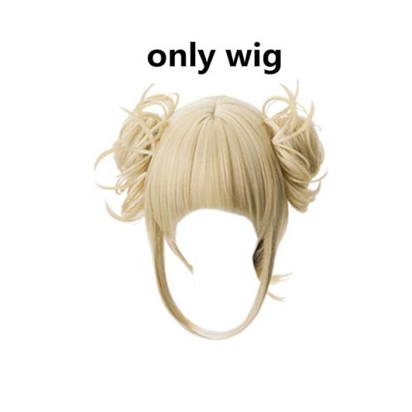 My Hero Academia Himiko Toga Cosplay Kostym JK Uniform Boku No Hero Academia Tröja Peruk Halloween Kostymer för Kvinnor style3 One Size