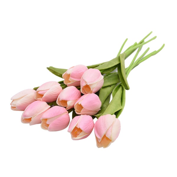 10 stk. høykvalitets ekte berøringsfølelse Calla Lily kunstige blomster Calla Lily bukett for bryllupsbukett Brude hjem blomsterdekorasjon B04 10pcs