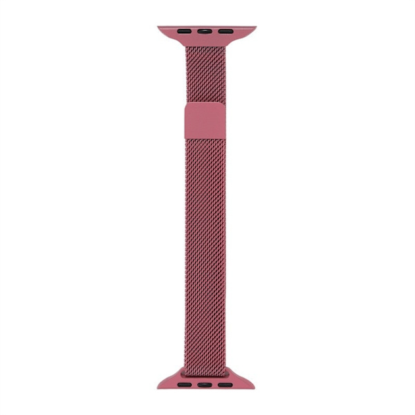 Klockarmband för Apple Watch iWatch för 1-9 generationen/SE 38/40/41mm Vattenröd