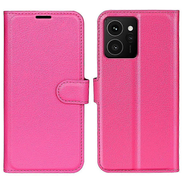 För HMD Skyline Fodral Litchi Textur Stötsäkert Läder Plånbok Telefonfodral - Blå Rose