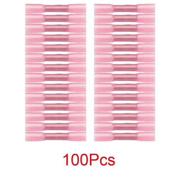 50/100/200 kpl Vedenpitäviä lämpökutistuvia jatkoliittimiä, sähköjohtojen liitoskaapelin puristusliittimet, liitinsarja As photo 328 PCS  Heat shrink