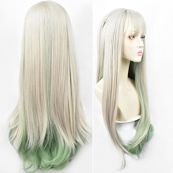 Toilet-bound Hanako-kun Nene Yashiro Cosplay Kostym Klänning Huvudbonad Rekvisita Anime Peruker Halloweenkostym för Kvinna style2 One Size
