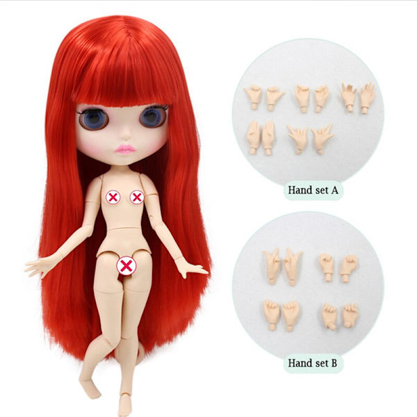 ICY DBS Blyth Fabrikkdukke Egnet for utkledning selv DIY Endre 1/6 BJD Leketøy spesialpris OB24b kuleledd carved lips face9
