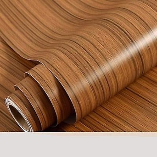 Vanntett Vinyltapet Rull med Tre-design Dekorativt Klistremerke Hematoxylin 40cm x 1m Hematoxylin 40cm x 1m