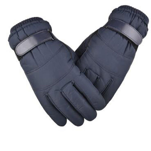 Justerbara Bomulls Handskar för Män och Kvinnor Vinter Utomhus Vindtäta Handskar för Alla Skidåkning Ridning Håller Värmen Klättring Utomhus Unisex Vantar 2 Free Size