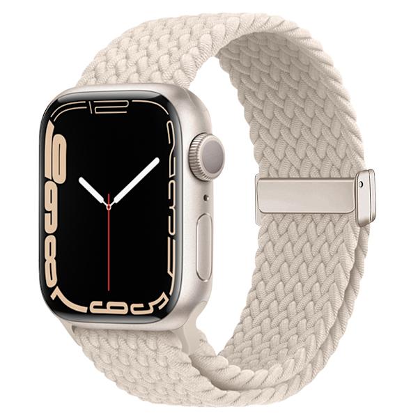 Klockarmband för Apple Watch iWatch 42/44/45/49mm Starlight