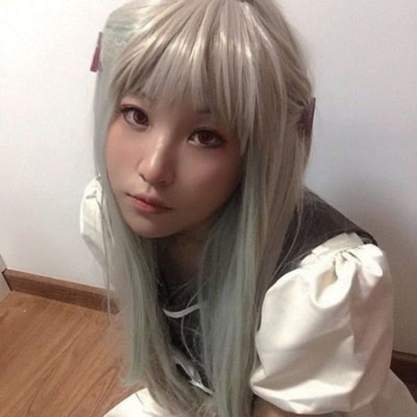 Yashiro Nene Cosplay Kostym Anime Toalettbunden Hanako Kun Jibaku Shounen Hanako Kun Cosplay Klänning Peruk Halloween Kostym Gåva Only Wig XL