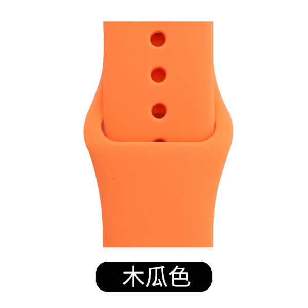 Kellon ranneke Apple Watch iWatch 38/40/41/42 S10 ML pidennetty papaija