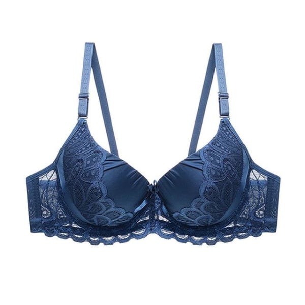 B C Cup Sexet BH Undertøj Solid Push Up Dame BH Blonde Beige 80C