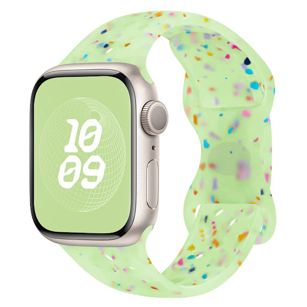 Urrem til Apple Watch iWatch 38/40/41mm Jelly Grøn